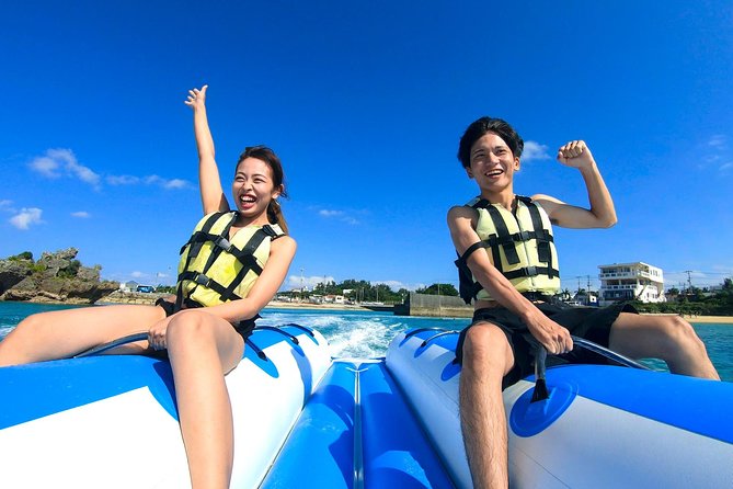 Lets Enjoy Twice as Much as a Set! / Blue Cave Experience Diving Banana Boat - Inclusions