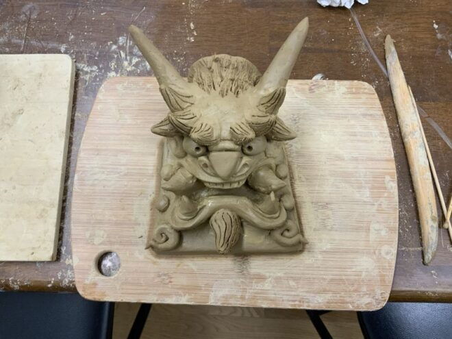 Let's Make Only One Original Onigawara in the World!! - The Unique Process of Creating Onigawara