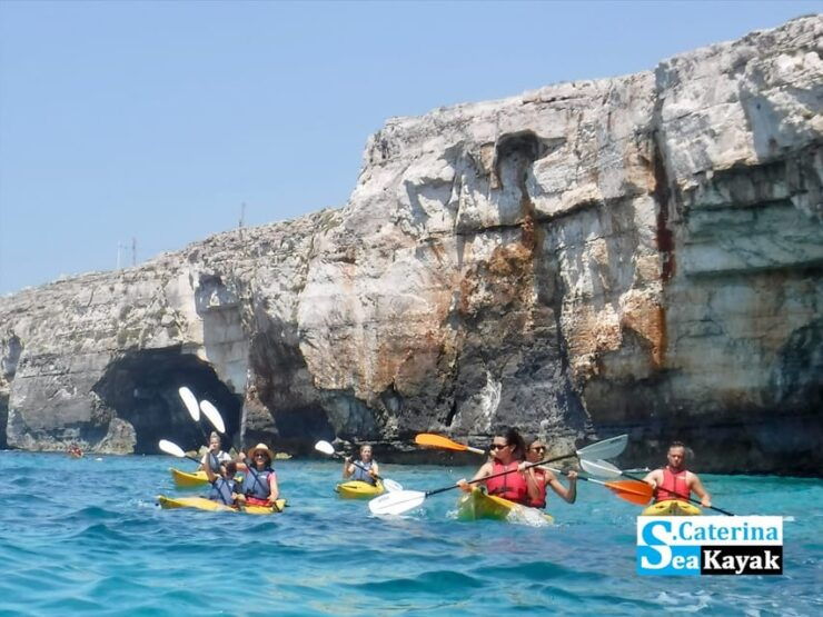 Leuca Kayak Tour With Swimming Stop and Speleo-Trek in Cave - Experience Highlights