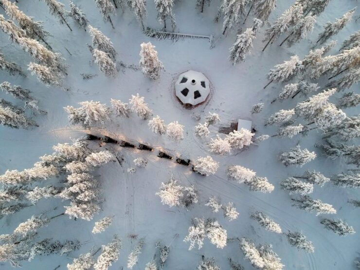 Levi: Electric Snowmobile Safari in Lapland - Experience Description