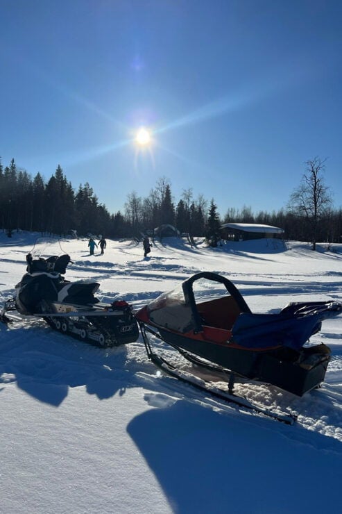 Levi: Fishing, Lunch & Reindeer Farm Visit in the Wilderness - Overview of the Experience