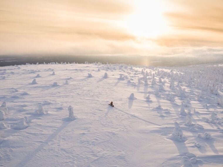 Levi: Ice Fishing by Snowmobile - The Experience in Detail