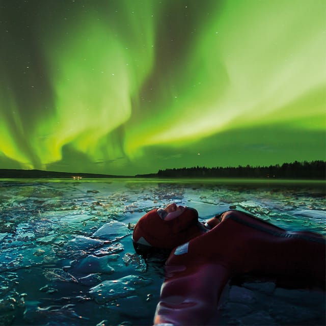 Levi: Ice Floating and Northern Lights Tour - Meeting Point and Logistics