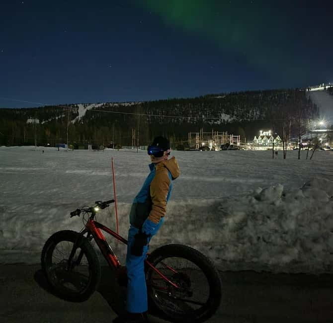 Levi Lapland: Easy E-fatbiking to search Northern Lights - Practical Tips for Your Northern Lights E-fatbiking Experience