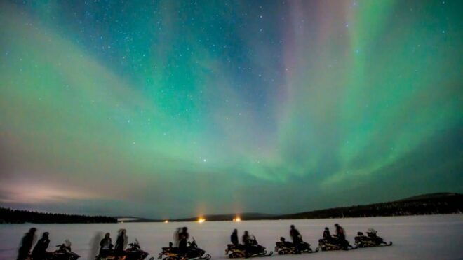 Levi: Northern Lights Snowmobile Safari and Campfire Picnic - Booking Process