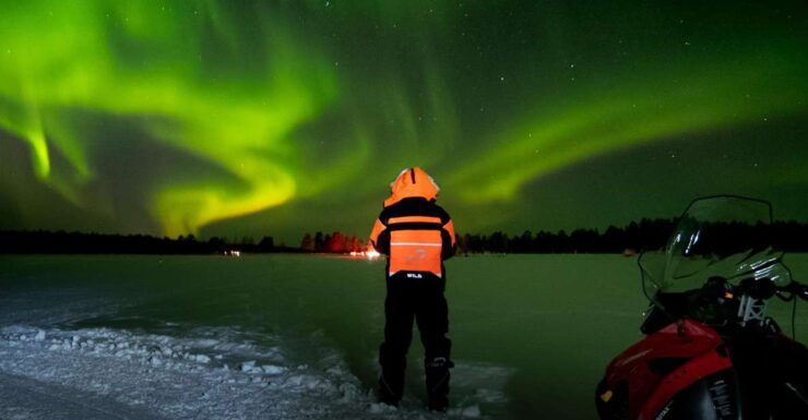 Levi: Northern Lights Snowmobile Tour With Snacks and Drinks - Tour Overview