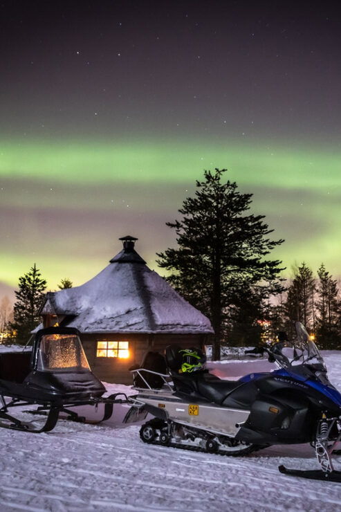Levi: Snowmobile Northern Lights Hunting Trip With Campfire - Overview of the Adventure