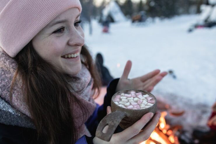 Levi: Snowmobile Safari With Ice Fishing and Outdoor Lunch - Good To Know