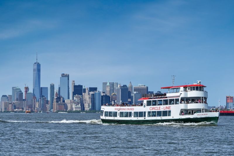Liberty Midtown Cruise in New York - Lady Liberty and Ellis Island from the water
