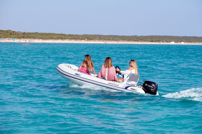 License Free. Fast Boat. Explore Top Beaches; Es Trenc & Es Carbó - Included Services and Amenities