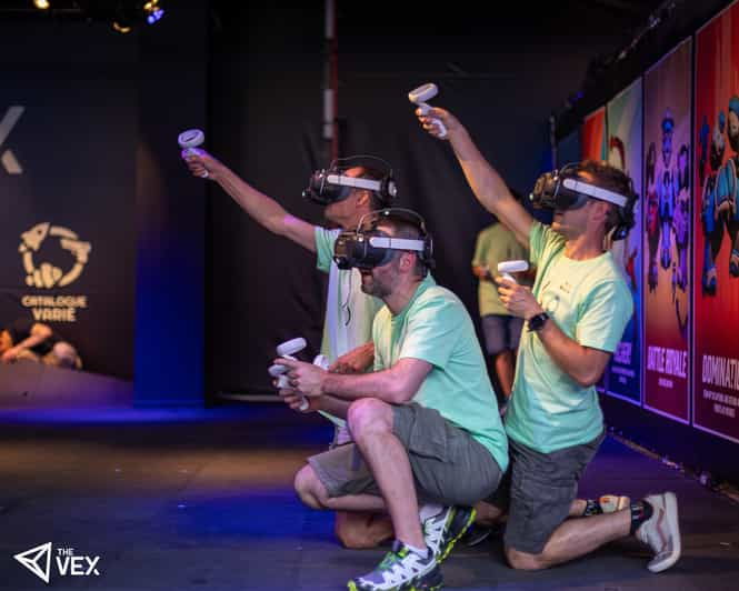 Liège: Virtual Reality in Arena - Key Points