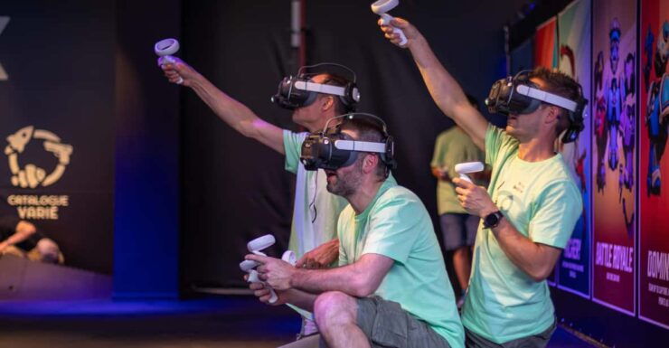 Liège: Virtual Reality in Arena - Overview of the Experience