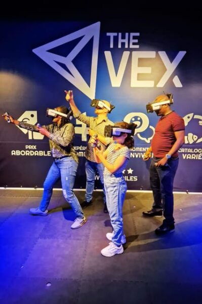 Liège: Virtual Reality in Arena - Safety and Health Restrictions