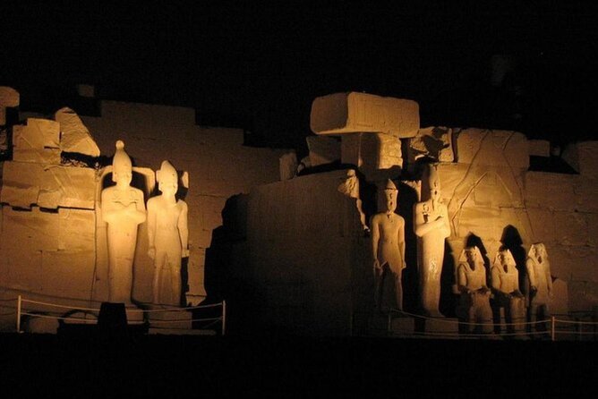 Light and Sound Show at Karnak Temple. - Pickup Details