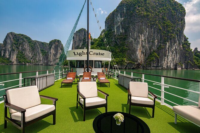 Light Cruise - Halong Deluxe Day Cruise with Small Group on Boat - The Sum Up