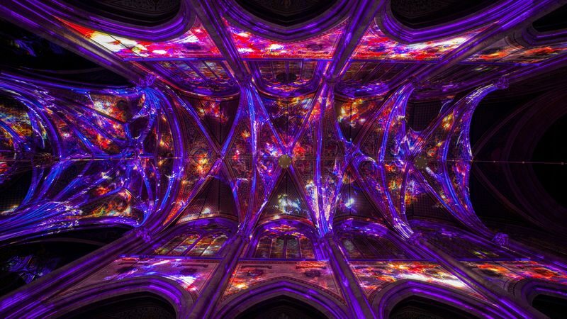 Light of Creation show in Vienna Votive Church - Why the projections work in the Votive Church