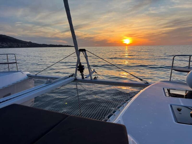 L'Ile-Rousse, Corsica: Gourmet catamaran excursion at sunset - Good To Know