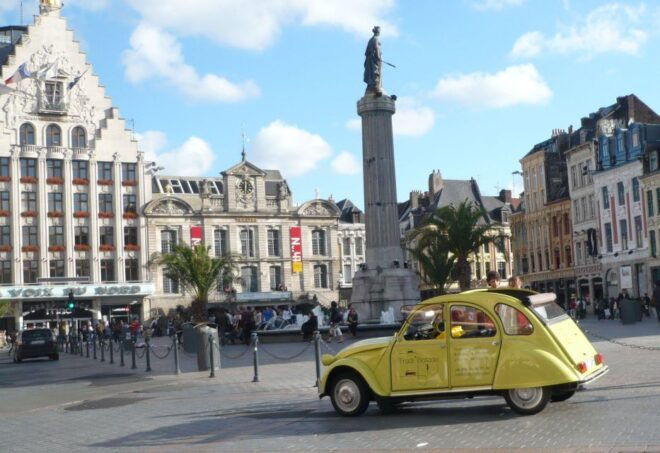 Lille Driving Tour by Convertible Citroen 2CV - Enjoy the Open Air