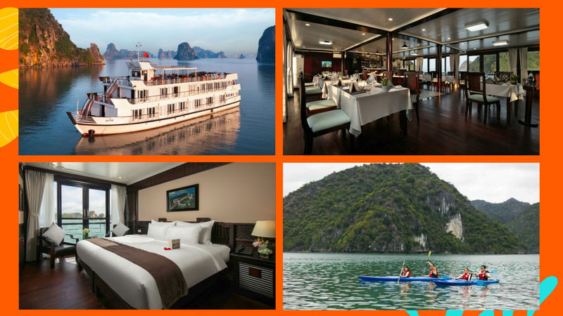 Lily 3D2N Cruise: Ha Long Bay & Lan Ha Bay Tour - At a glance