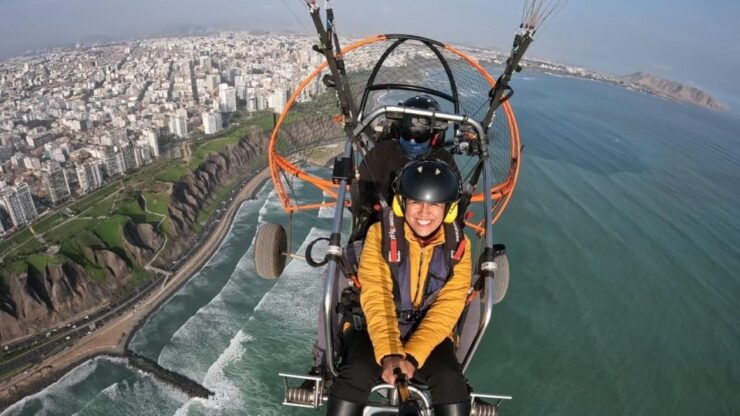 Lima: Adrenaline in Costa Verde Paramotor - Flight Information