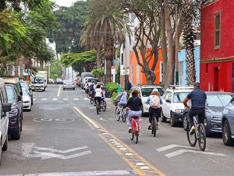 Lima Kennedy Park & Love Park Half-Day Bike Tour - From Kennedy Park into Miraflores