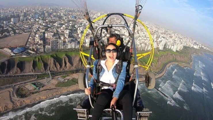 Lima: Paramotor in Costa Verde Adrenaline in the Air - Experience and Adventure