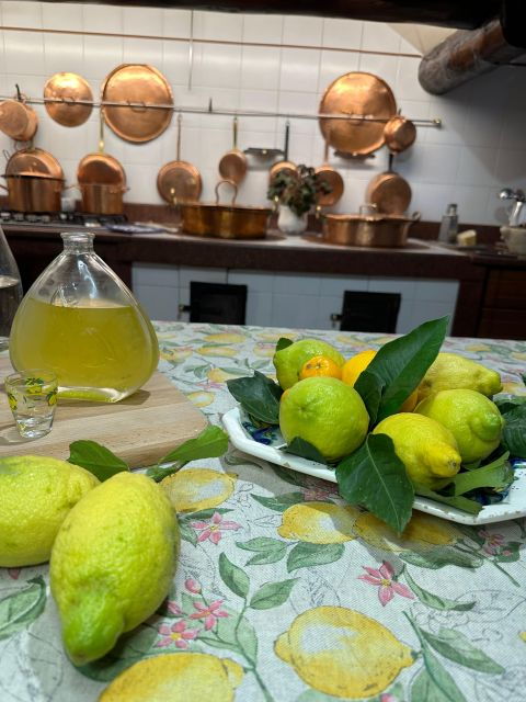 Limoncello Lesson and Banquet on the Gulf of Sorrento - Activity Details
