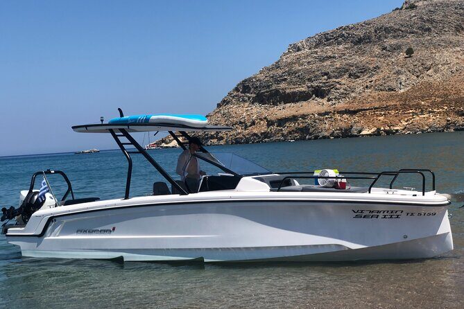 Lindos Rent a Boat - Axopar 25 CT - Half Day - Good To Know