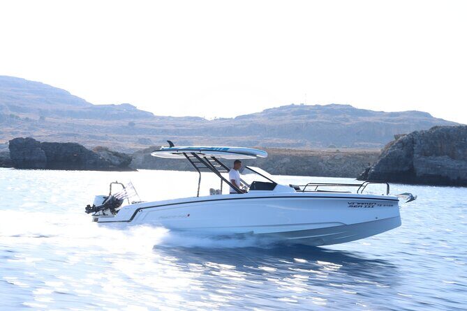Lindos Rent a Boat - Axopar 25 CT - Half Day - In-Depth Look at Your Day on the Water