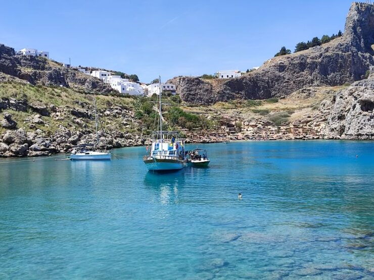 Lindos: Rhodes South-East Coast Cruise With Swim Stops - Activity Details