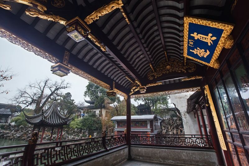 Lion Forest Garden Admission Ticket in Suzhou - Covered corridors make the garden easier to enjoy