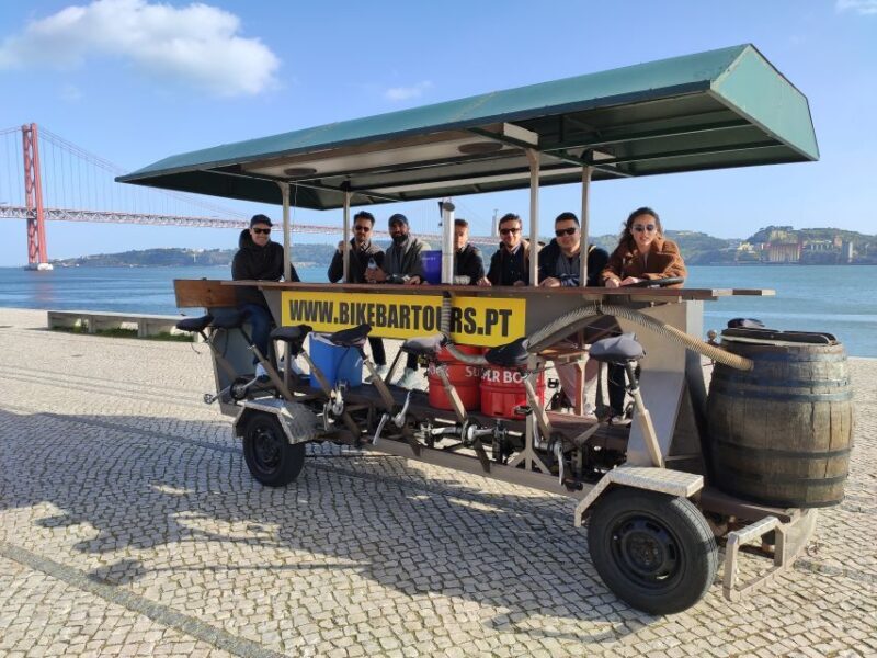 Lisbon: 1-Hour Beer Bike Tour with Draft Beer & Sangria Ride - The Experience in Detail
