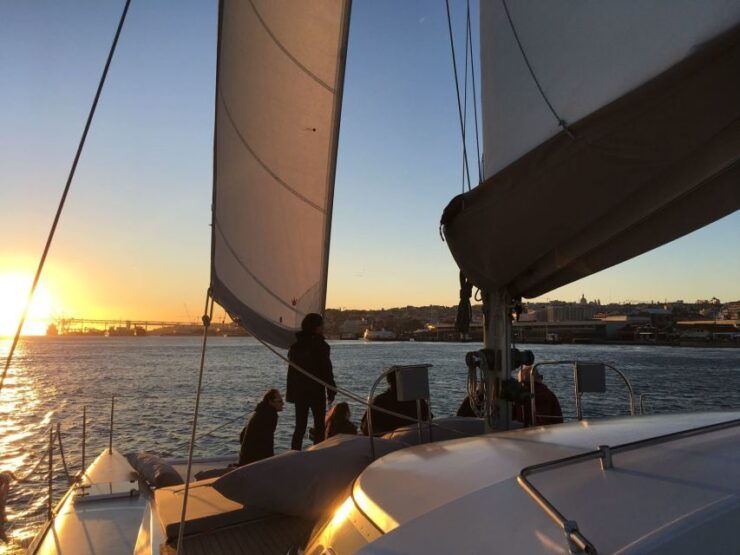 Lisbon: 2-Hour Private Sailing Trip by Catamaran - Experience on the Catamaran