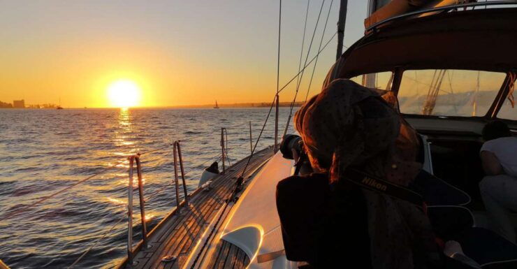 Lisbon: 2-Hour Sunset Sailing Tour on Luxury Sailing Yacht - Experience Highlights