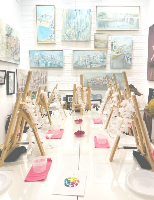 Lisbon: Bachelorette Paint and Sip in an Art Gallery - Itinerary Highlights and Starting Location