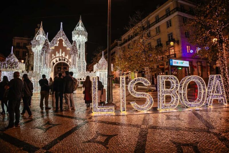 Lisbon: Christmas Lights Private & Flexible Walking Tour - The Sum Up