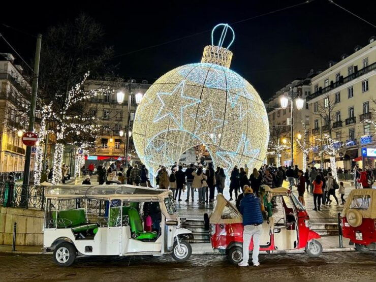 Lisbon: Christmas Lights Tour by Tuk Tuk - Booking Information