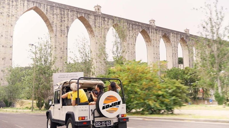 LISBON DAILY TOUR in a Vintage Jeep with FOOD&DRINK Tastings - Authentic Vintage Charm in Lisbon’s Streets