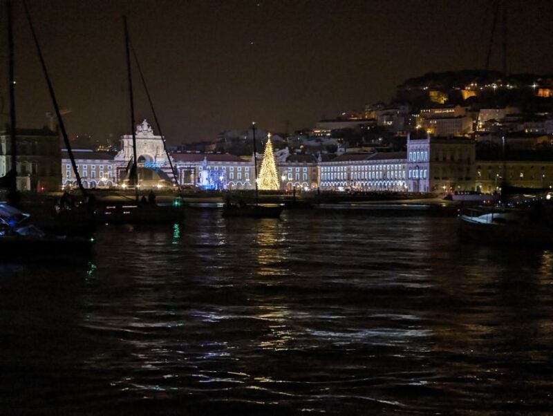 Lisbon: Dazzling New Year's Private Boat Tour (2h) - The Itinerary in Detail