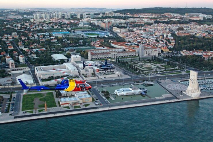 Lisbon: Discoveries Helicopter Tour - Tour Details