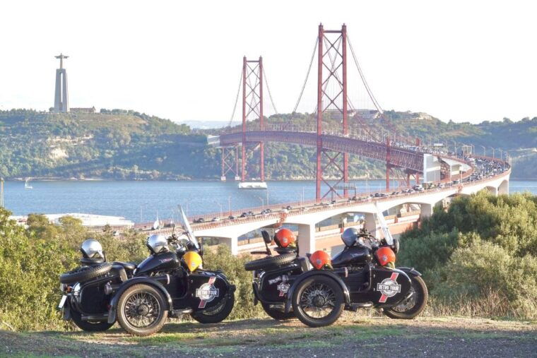 Lisbon : El Cristo-Rei Motorcycle Side-car Tour - Reaching the Christ the King Sanctuary