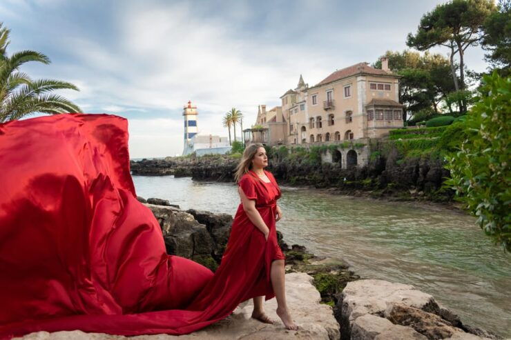 Lisbon: Flying Dress & Fashion Photoshoot at Iconic Places - Explore Lisbon With a Touch of Princess