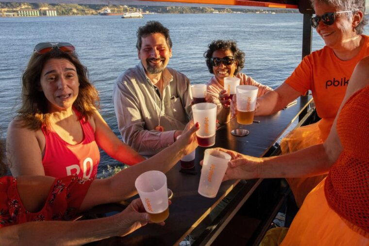 Lisbon: Fun Beer Bike by the Seafront - What Reviewers Say