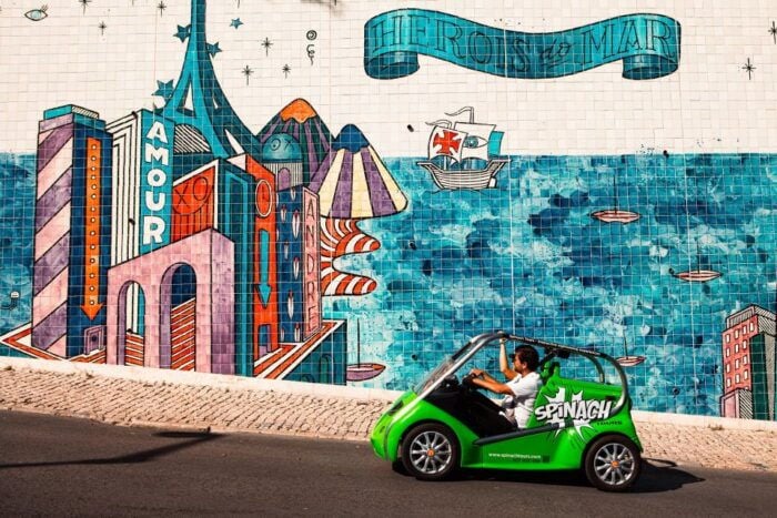 Lisbon: GPS-Guided Spinach Tour by Electric Car - Pricing and Value