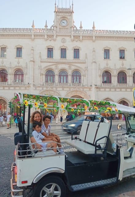 Lisbon: Half-Day/4 Hour Private Guided City Tour by Tuk-Tuk - Transportation