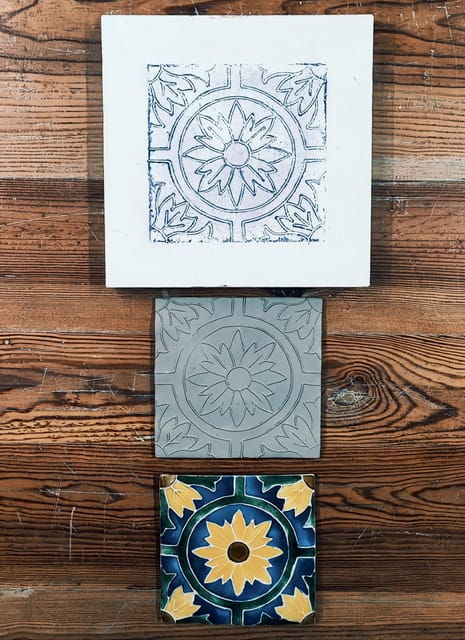 Lisbon: Hispanic Moorish Tile Workshop in Sintra - Tile Crafting and Painting