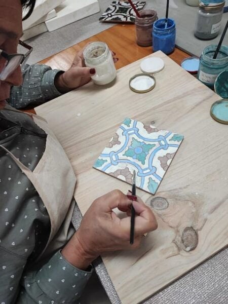 Lisbon: Hispanic Moorish Tile Workshop in Sintra - Included Services