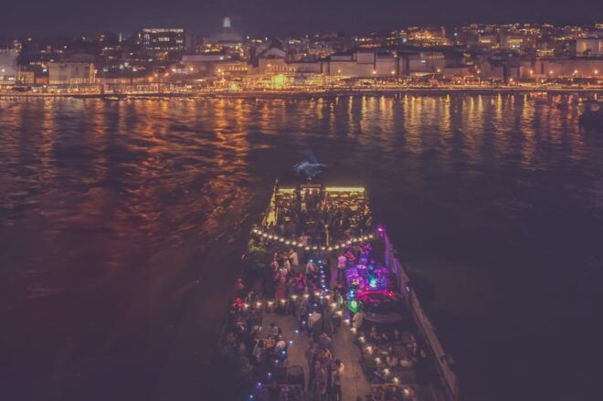 Lisbon: Night Beats Party Cruise With Live DJ and 2 Shots - Itinerary and Key Attractions