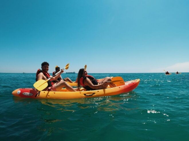 Lisbon Pick-up: VIP Arrábida Kayak & Beach Lounge - Frequently Asked Questions