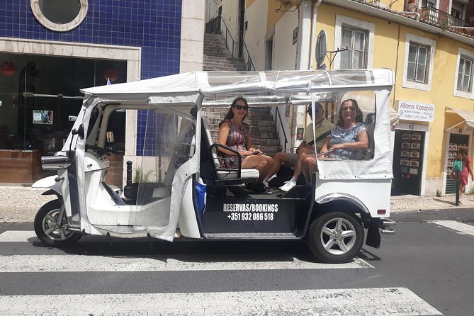 Lisbon Private Historic Area Tuk-Tuk Tour - Visit Baixa and Alfama Neighborhoods